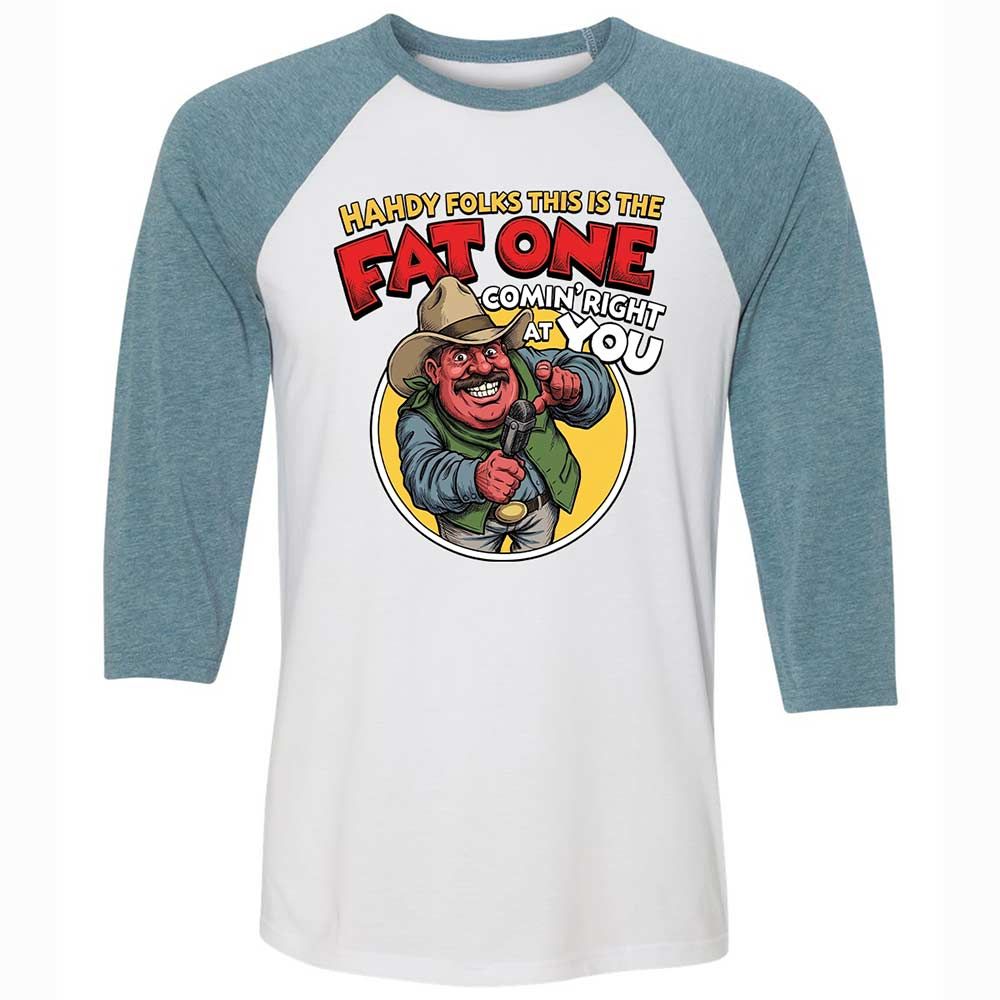 Fat One comin' right at you - White/Denim - 3