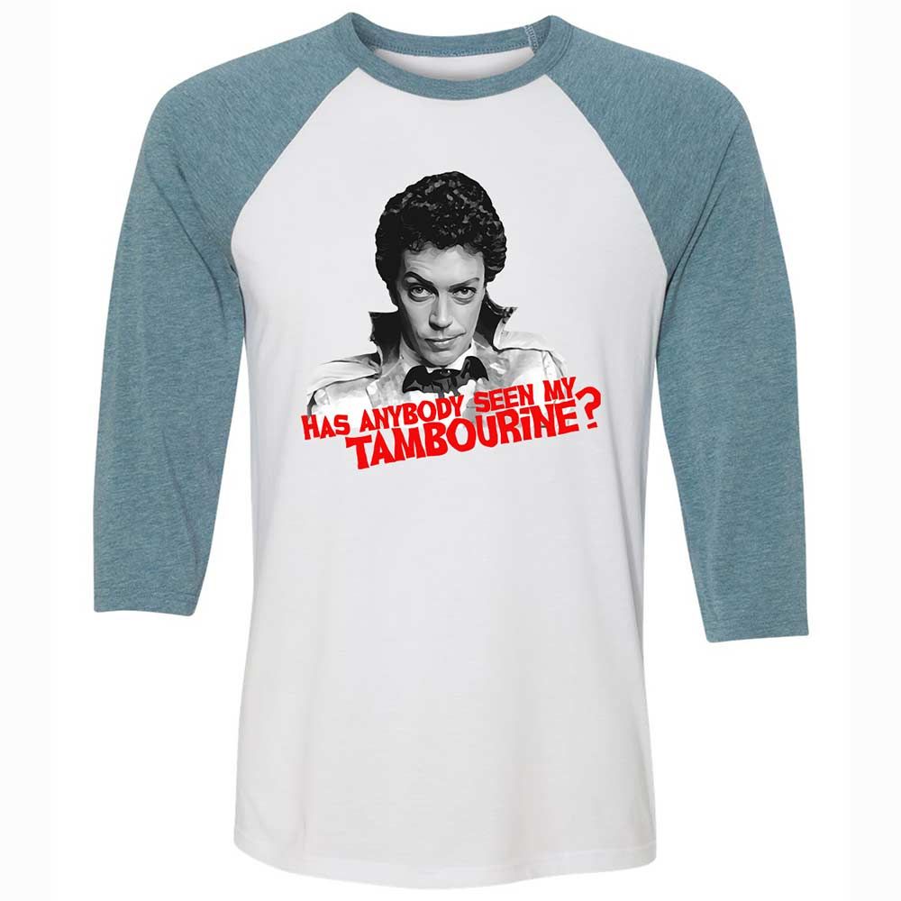 Unisex 3/4 Baseball Tee - NT3KE6LD - White/Denim - 3