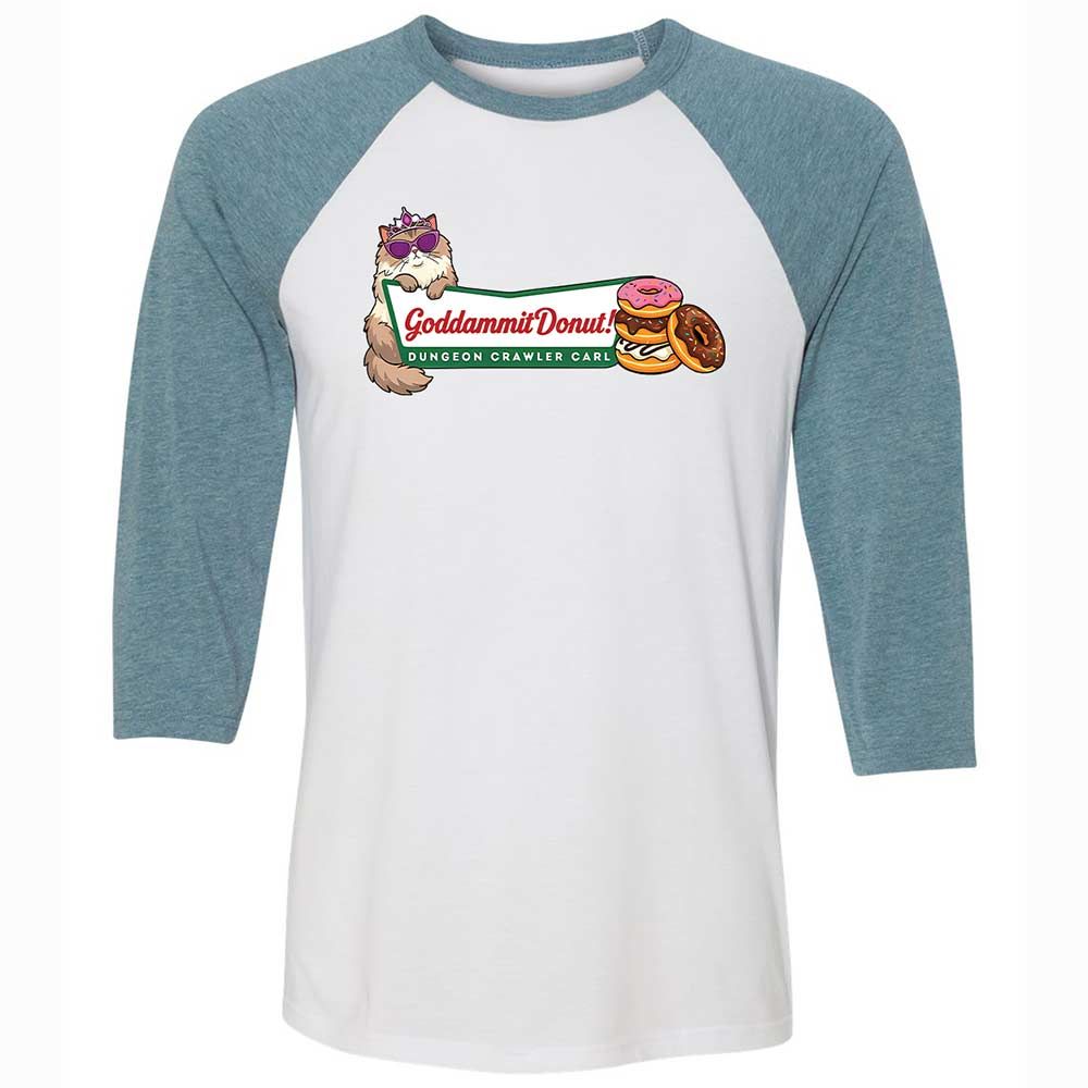 Goddammit Donut - White/Denim - 3