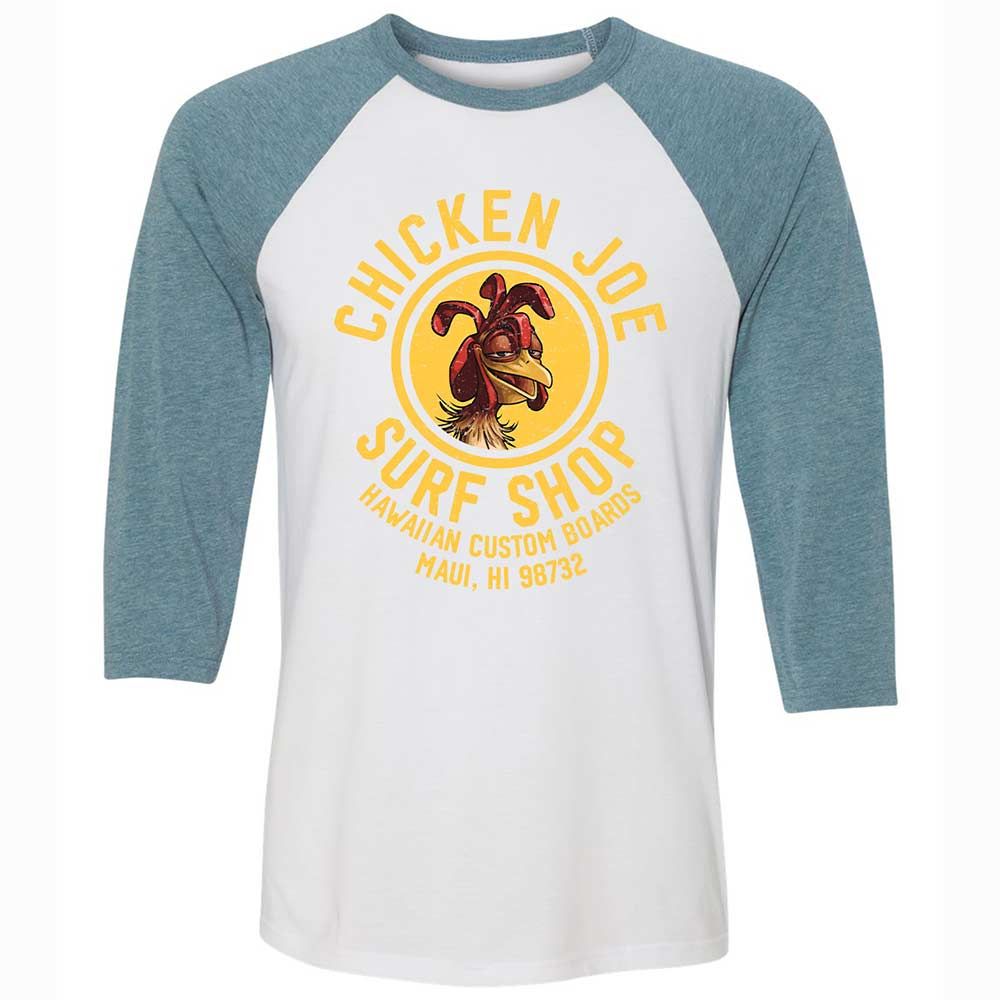 Chicken Joe Surf shop - White/Denim - 3