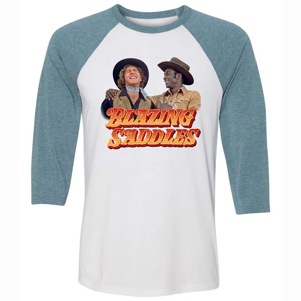 Unisex 3/4 Baseball Tee - X5F81FTU - White/Denim - 3