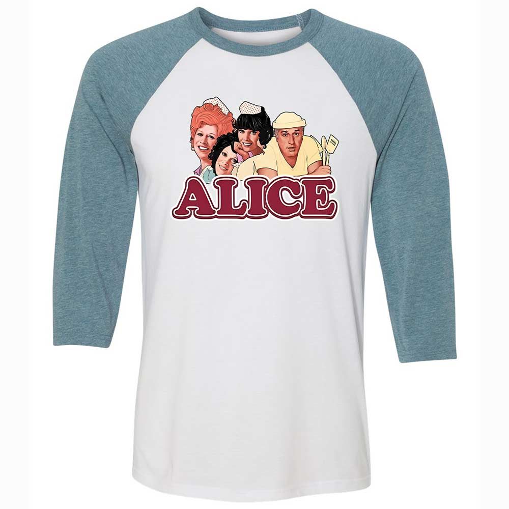 Unisex 3/4 Baseball Tee - KD52A93N - White/Denim - 3