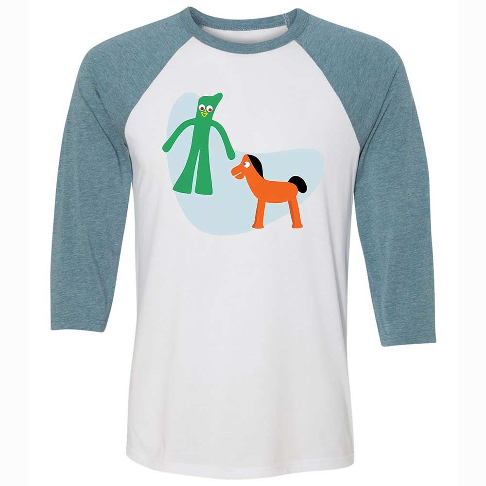 The Gumby of Rock - White/Denim - 3