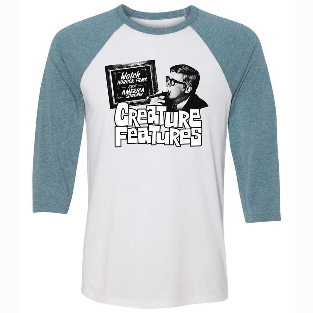 Bob Wilkins Creature Features - White/Denim - 3