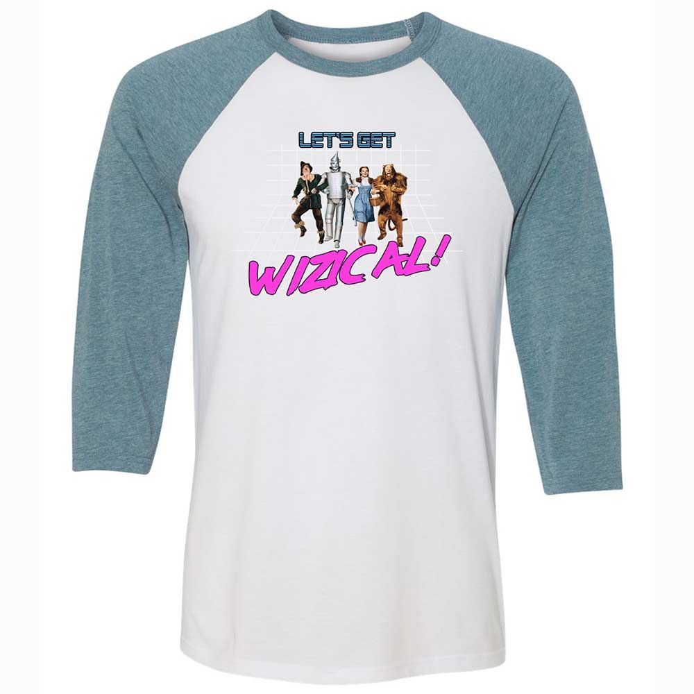 Unisex 3/4 Baseball Tee - F5HRYDB4 - White/Denim - 3