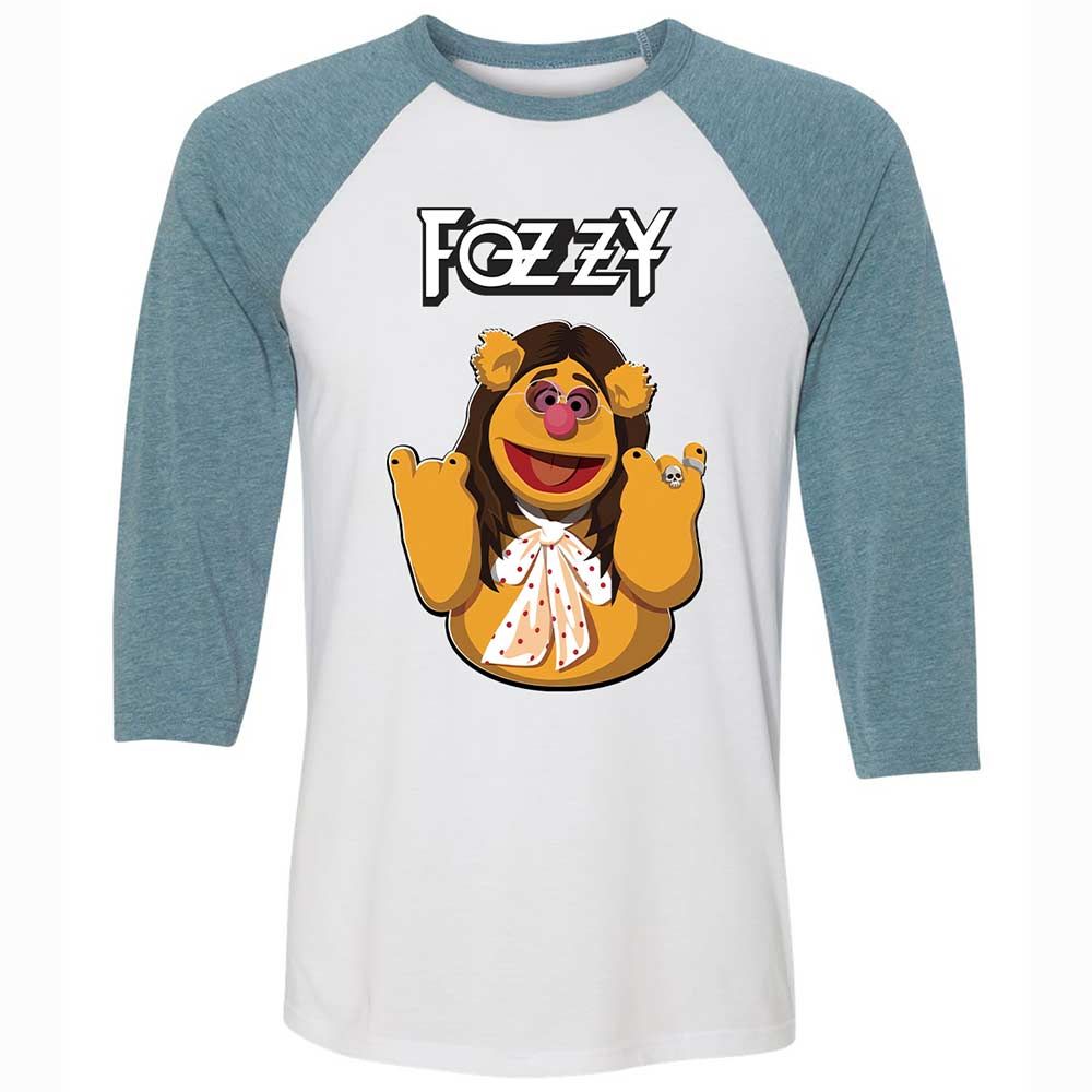 Fozzie Muppet as Rockstar - White/Denim - 3