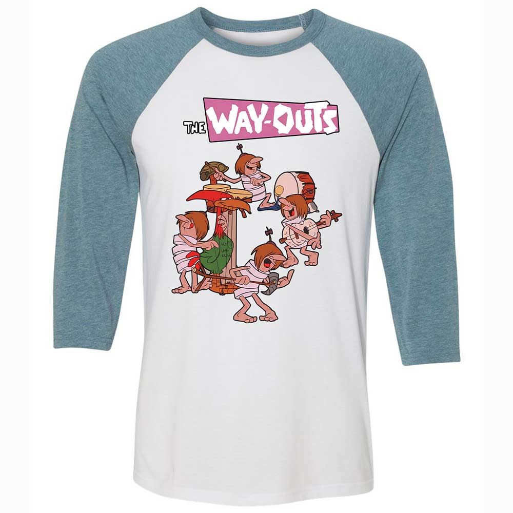 The Way-Outs Groovy 60's - White/Denim - 3