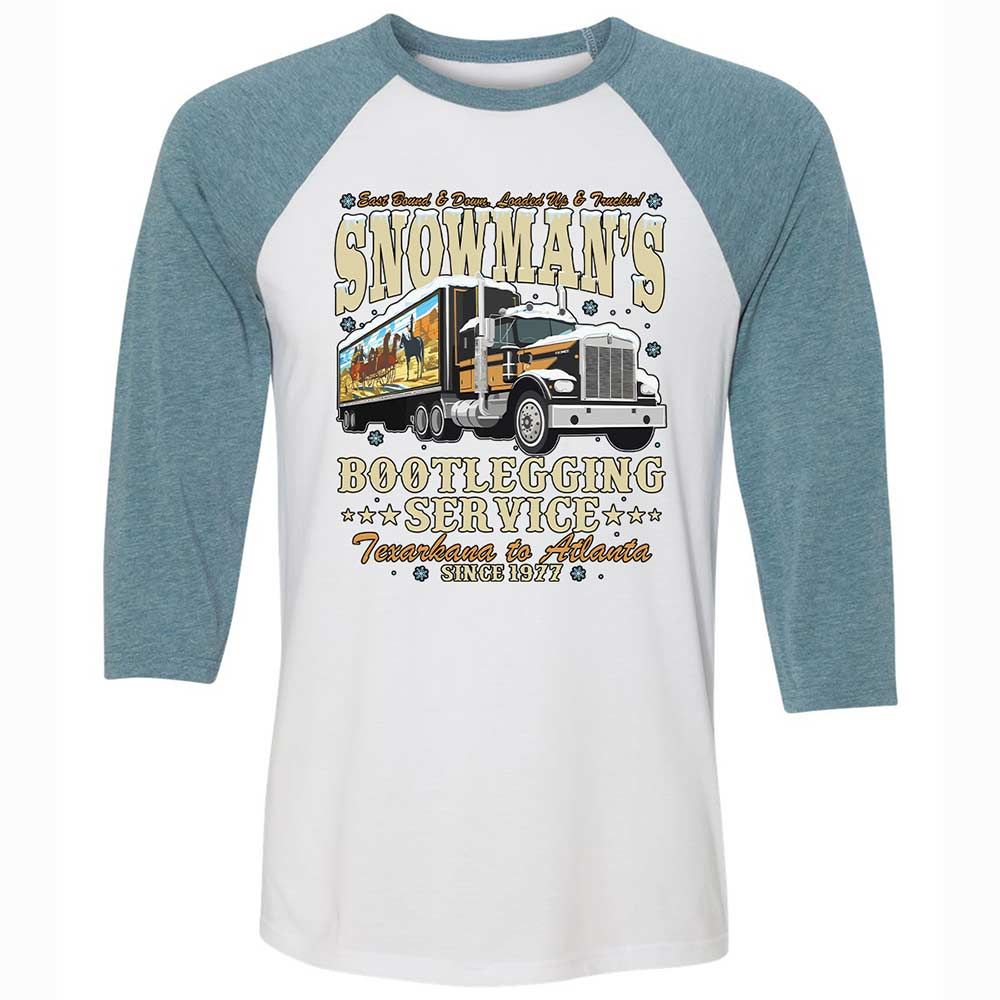 Snowman's Bootlegging Service - White/Denim - 3