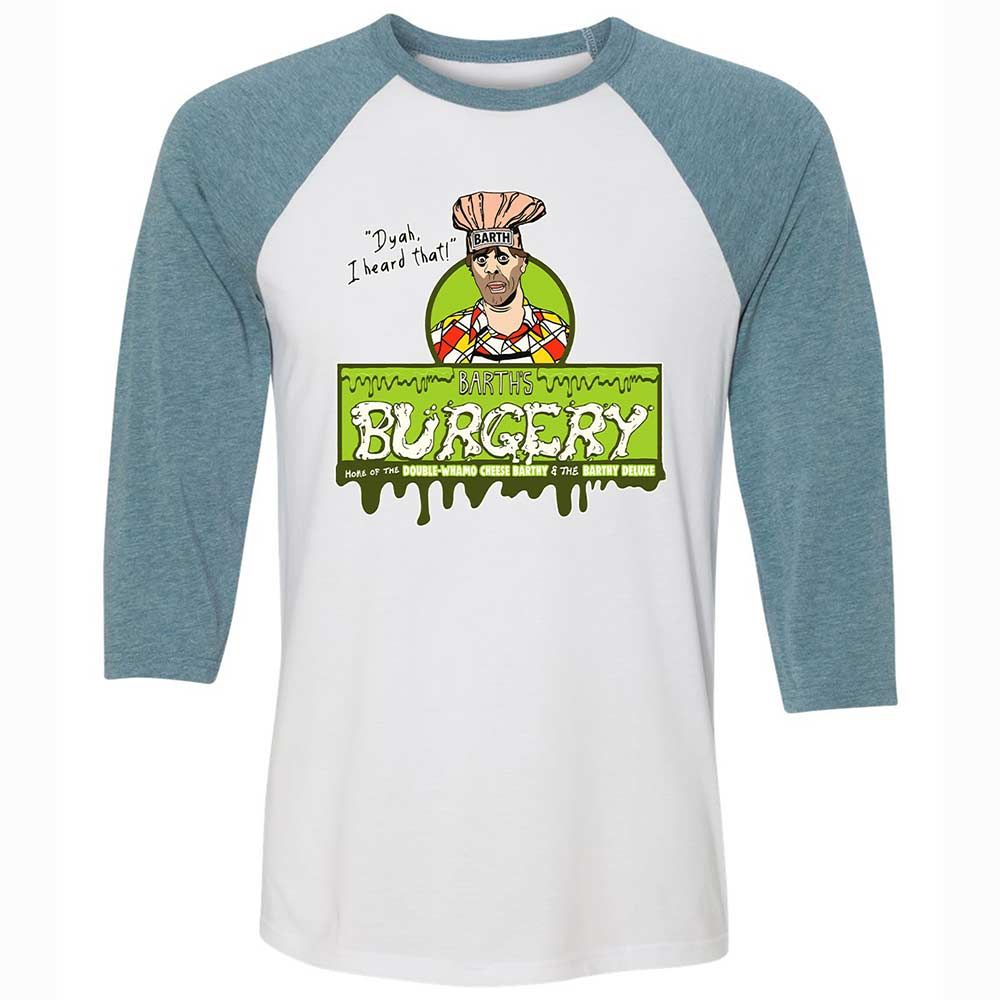 Barth's Burgery - White/Denim - 3