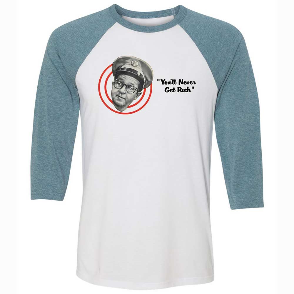 Unisex 3/4 Baseball Tee - 3MMGKA4D - White/Denim - 3