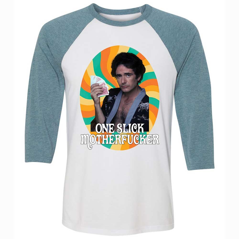 One Slick Motherfu*ker - White/Denim - 3