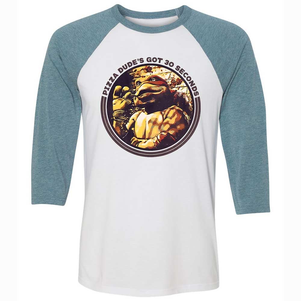 Unisex 3/4 Baseball Tee - UHP5MF2B - White/Denim - 3