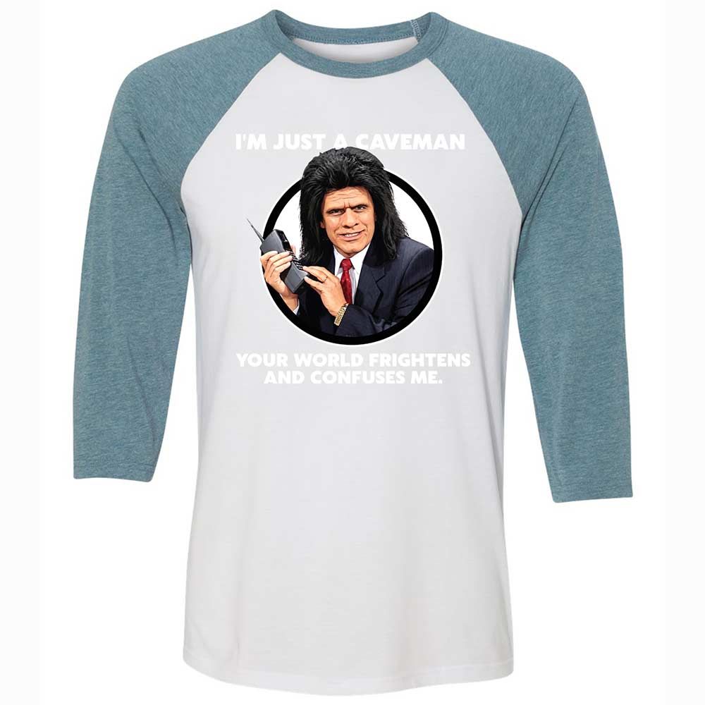 Unfrozen Caveman Lawyer - White/Denim - 3