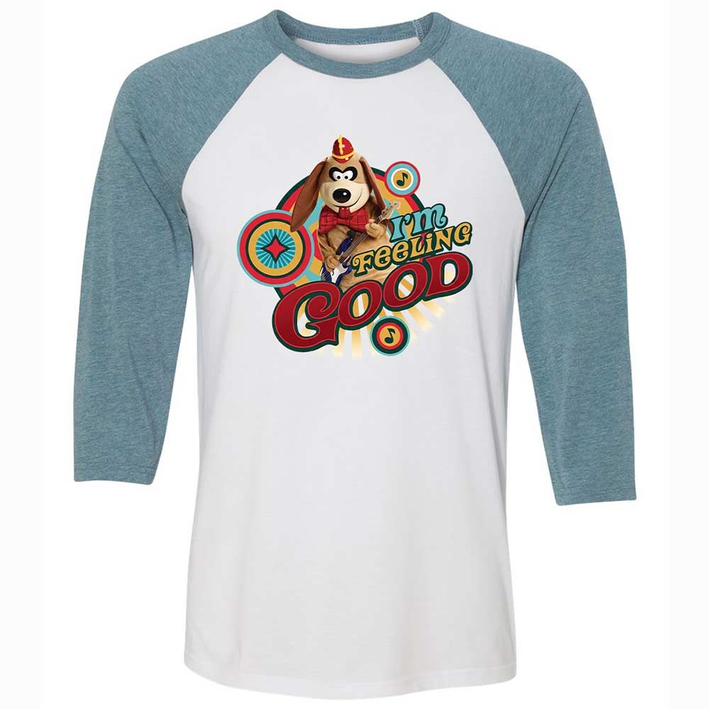 Unisex 3/4 Baseball Tee - L6LA126K - White/Denim - 3
