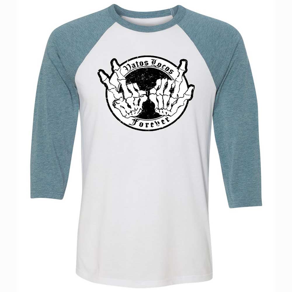 Vatos Locos Forever - White/Denim - 3