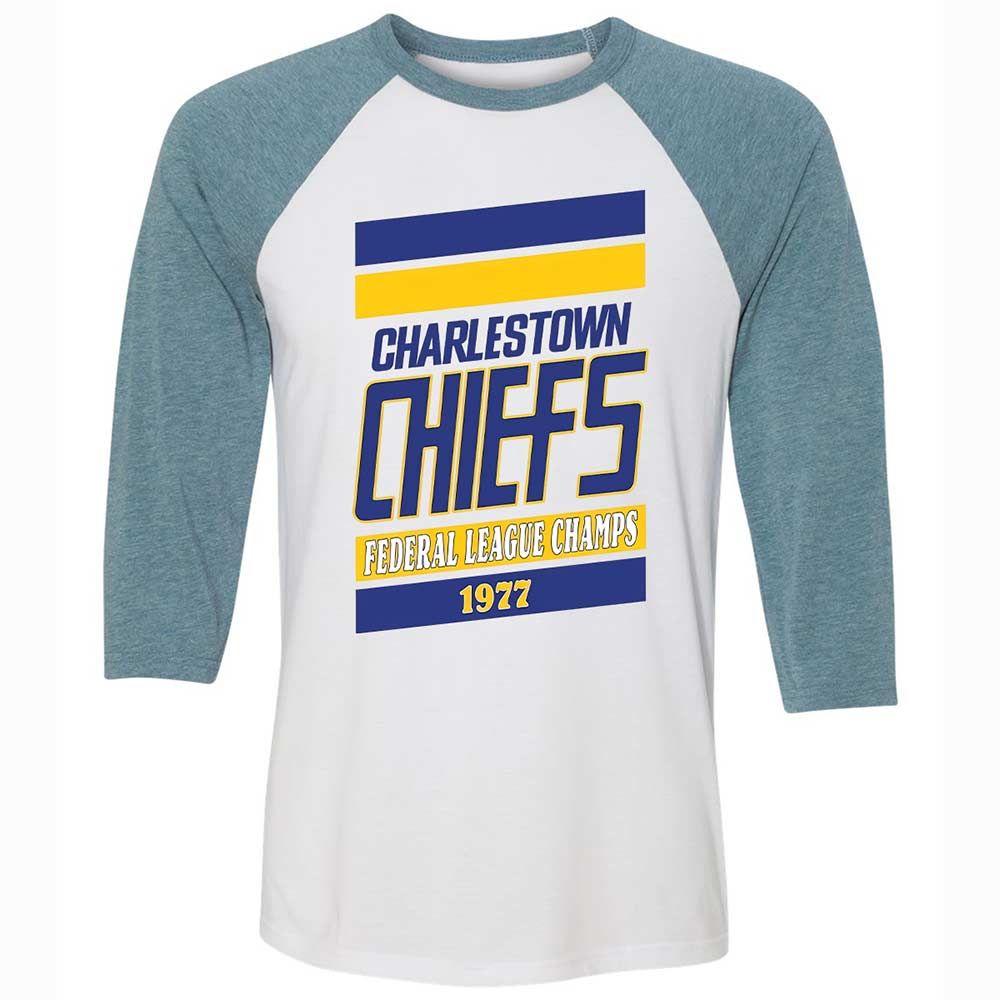Unisex 3/4 Baseball Tee - JUFTQESK - White/Denim - 3