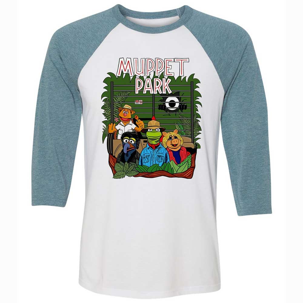 Muppet Park - White/Denim - 3