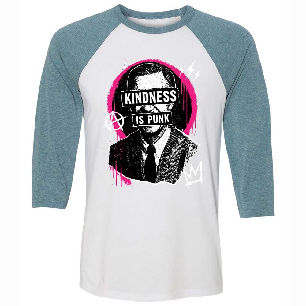 Kindness is Punk - White/Denim - 3