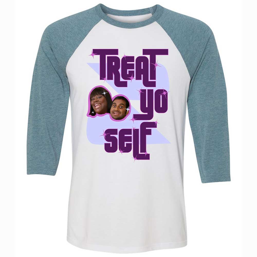 Treat Yo Self - White/Denim - 3