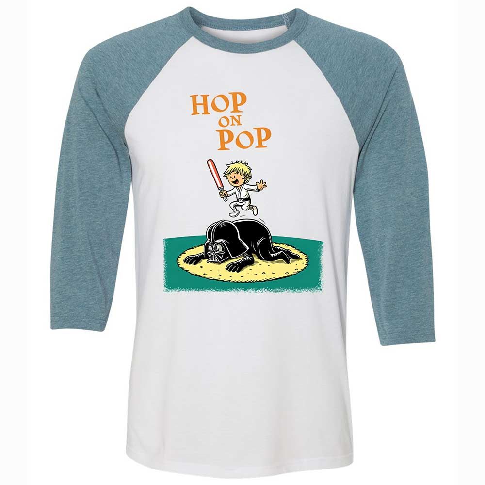 Hop on Pop - White/Denim - 3
