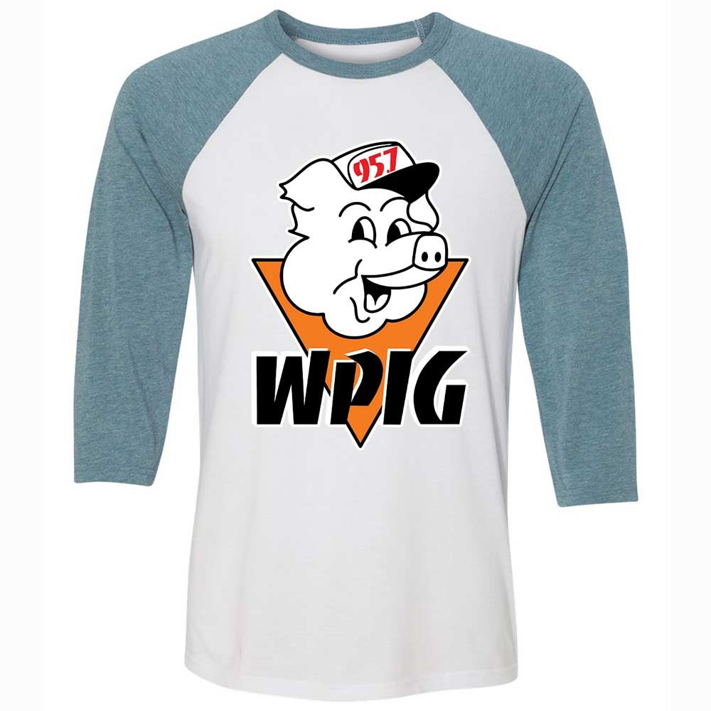 Wpig 95.7 Radio Station - White/Denim - 3