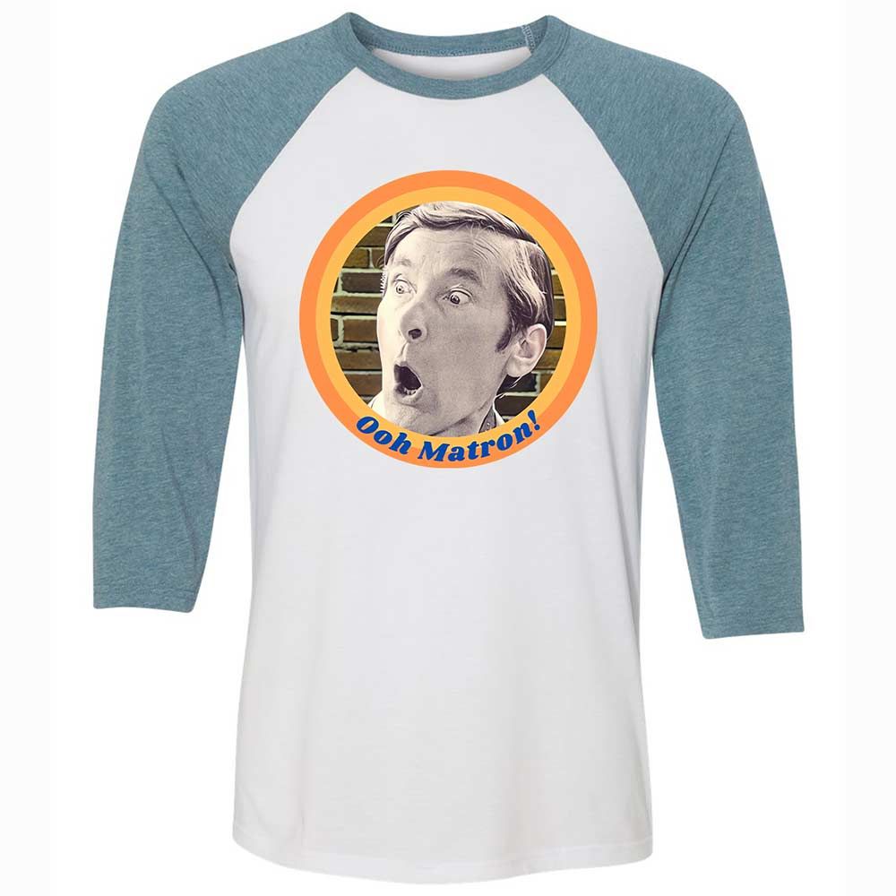 Unisex 3/4 Baseball Tee - XYTMGR5X - White/Denim - 3