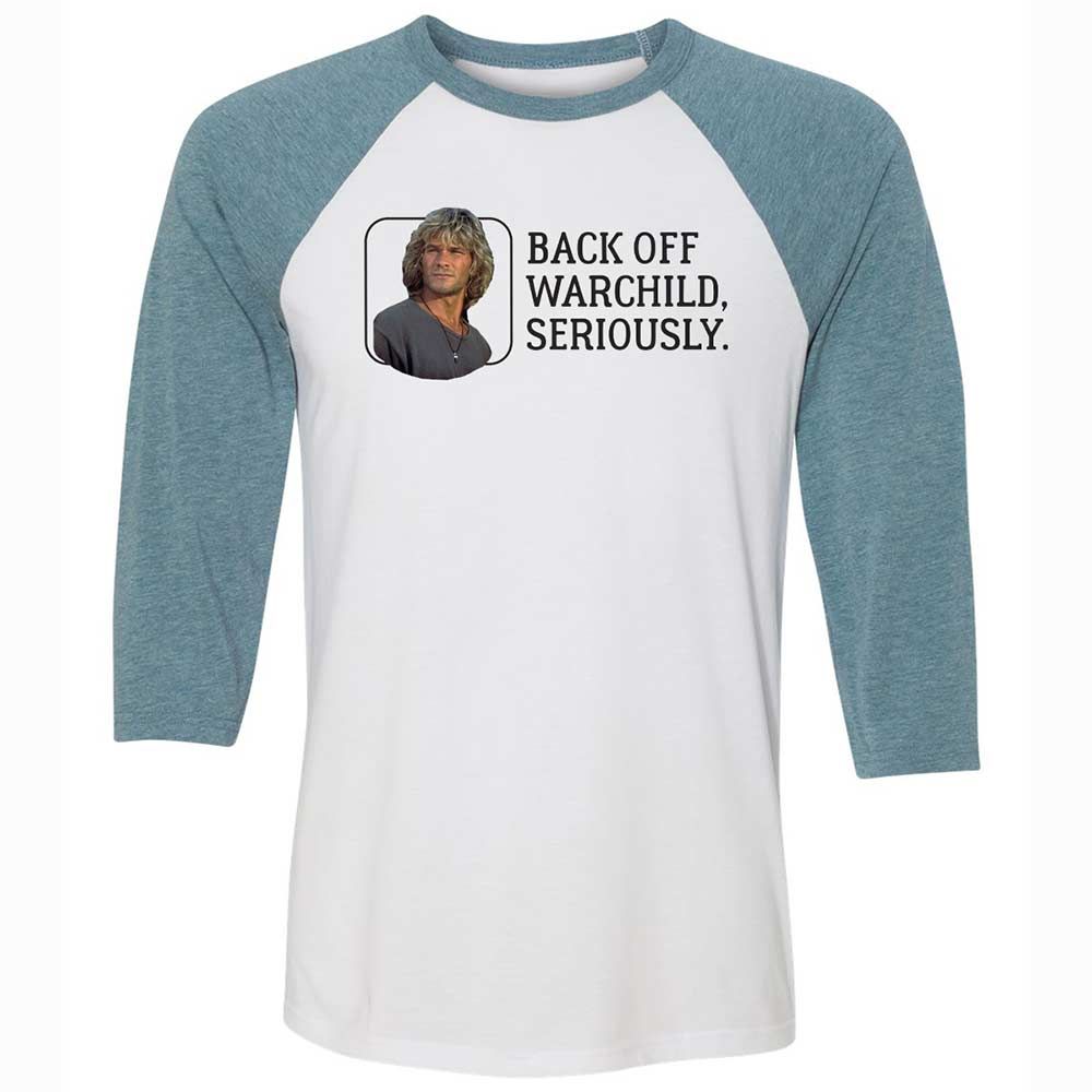 Unisex 3/4 Baseball Tee - M211MA7Q - White/Denim - 3