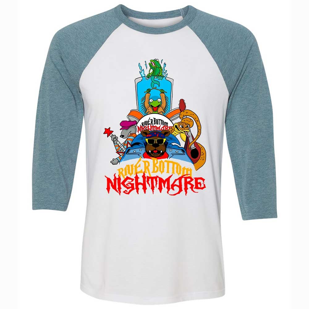 The River Bottom Nightmare Band - White/Denim - 3