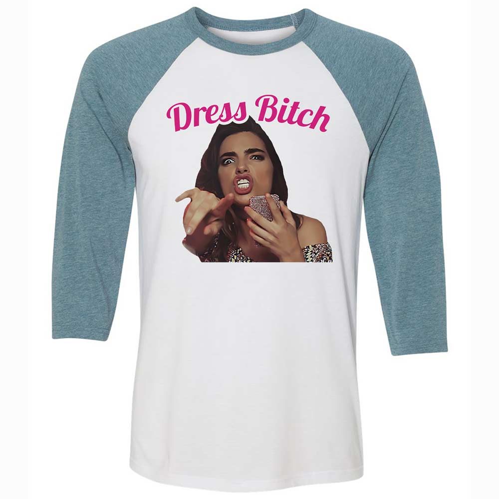 Dress Bitch - White/Denim - 3