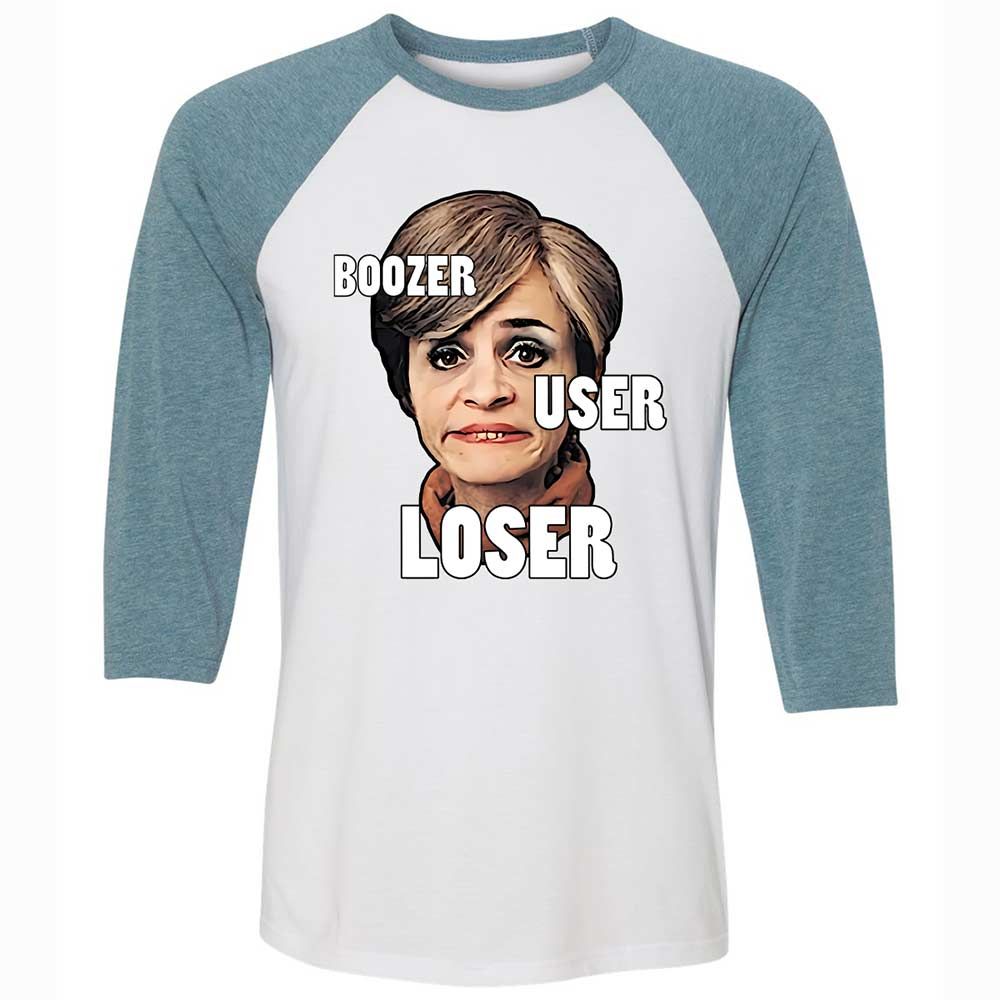 I was a boozer, a user, and a loser - White/Denim - 3