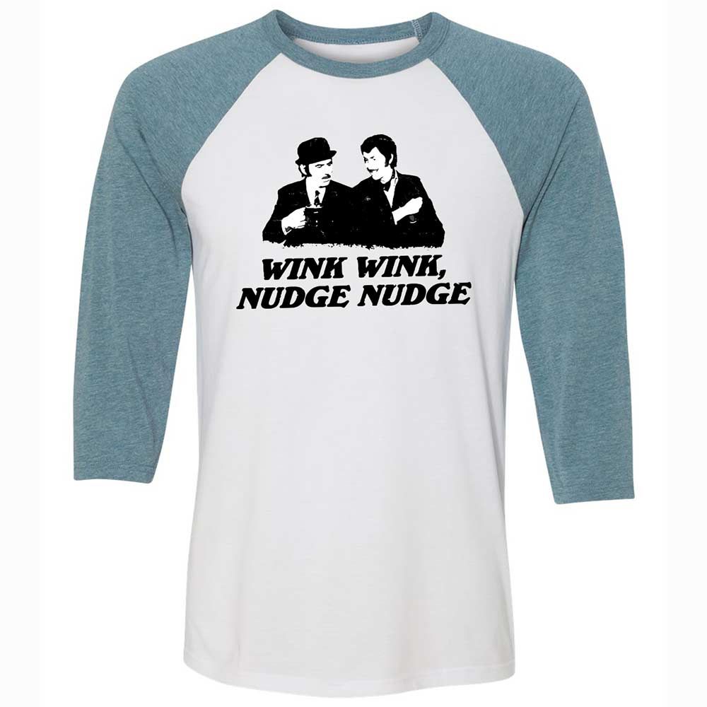 Wink Wink, Nudge Nudge - White/Denim - 3