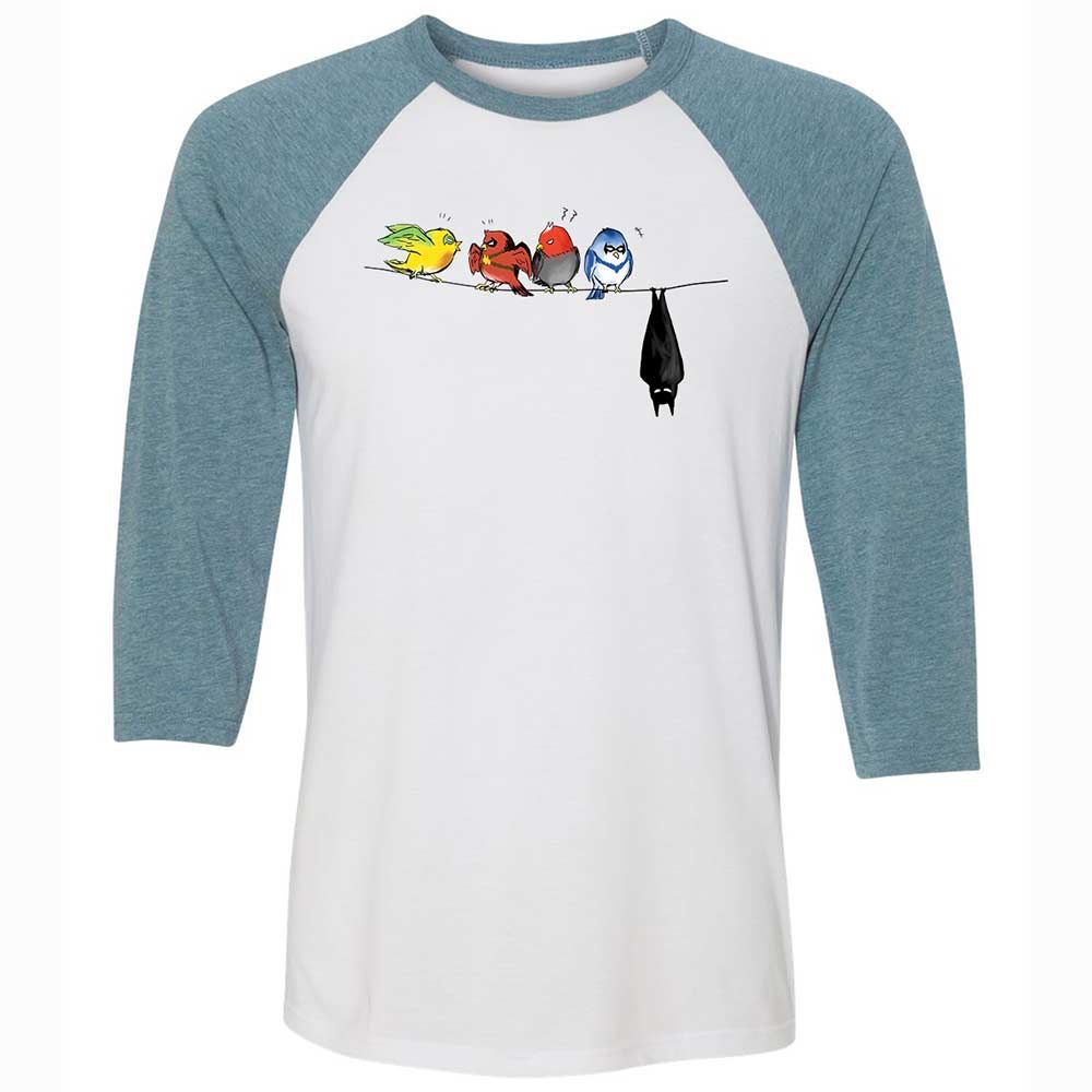 Bat Family - White/Denim - 3