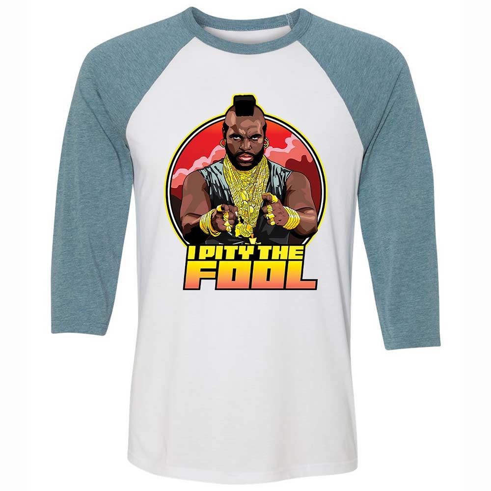 I Pity the Fool - White/Denim - 3