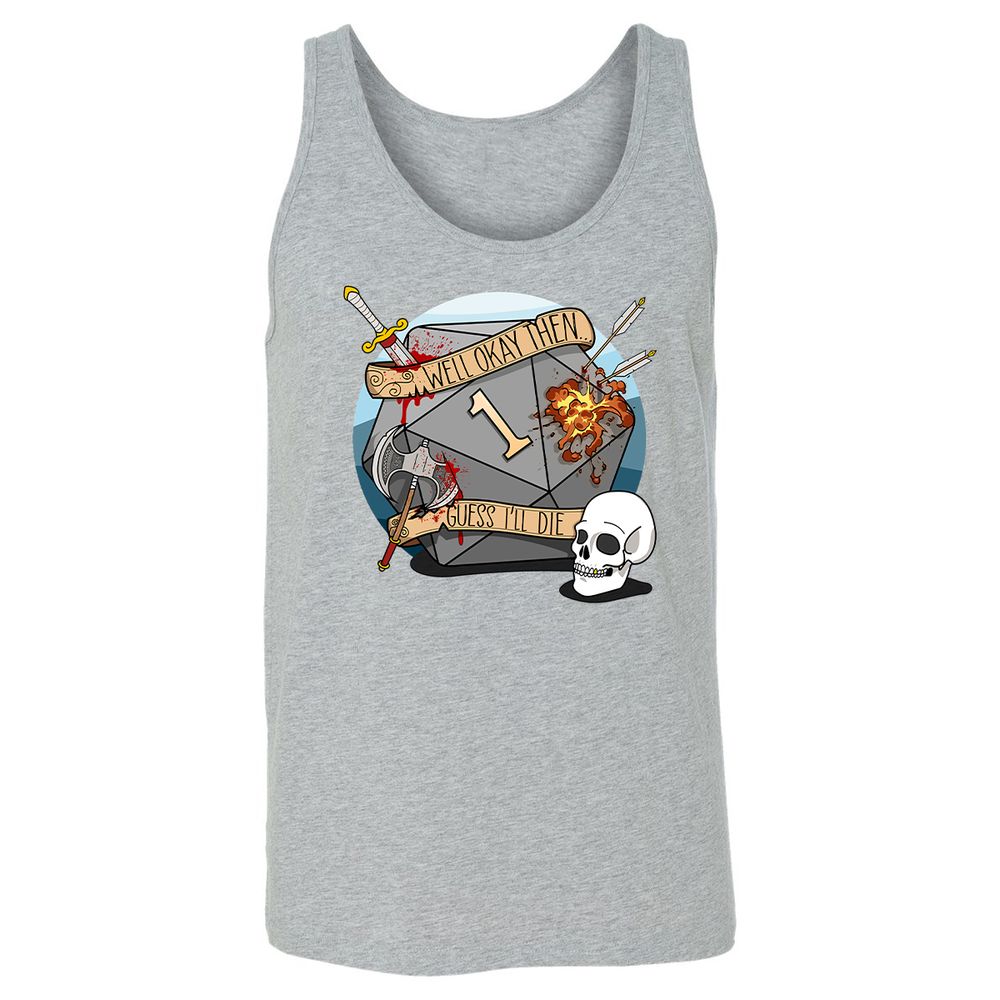 Unisex Jersey Tank - R796XEP3 - Athletic Heather - 4