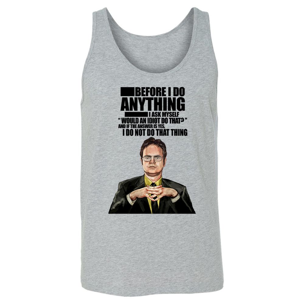 Unisex Jersey Tank - 2YDRFHMS - Athletic Heather - 4