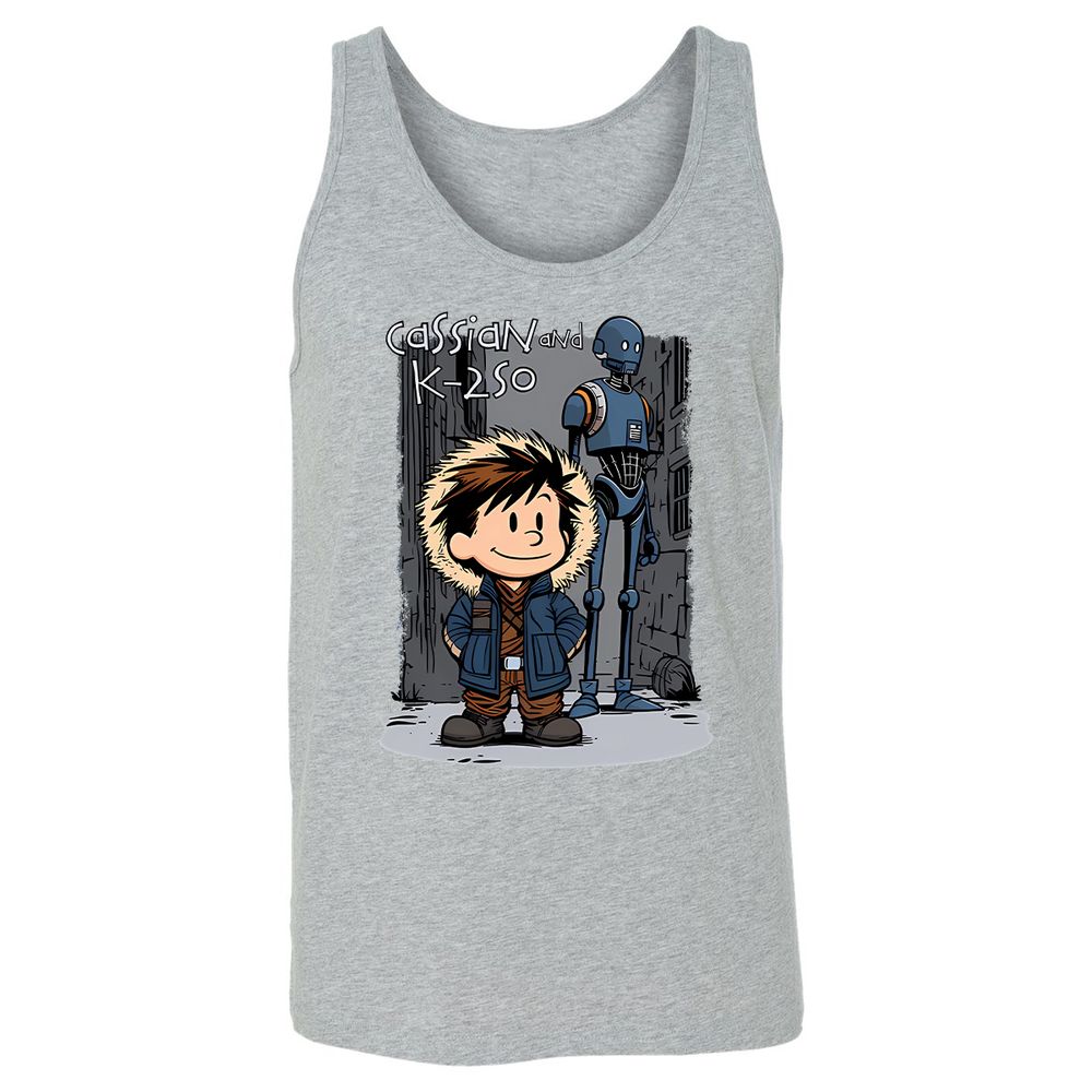 Unisex Jersey Tank - WDAVKV9X - Athletic Heather - 4