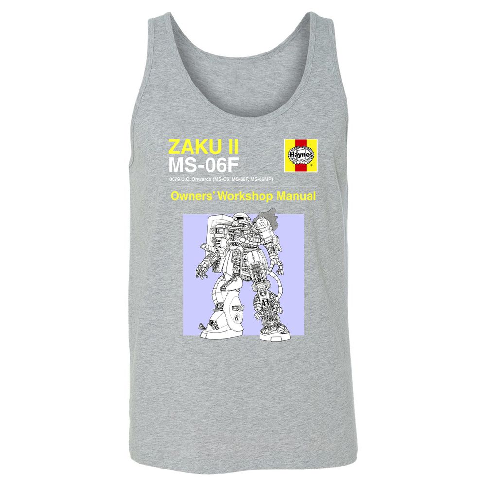 Unisex Jersey Tank - GN7HL18Q - Athletic Heather - 4