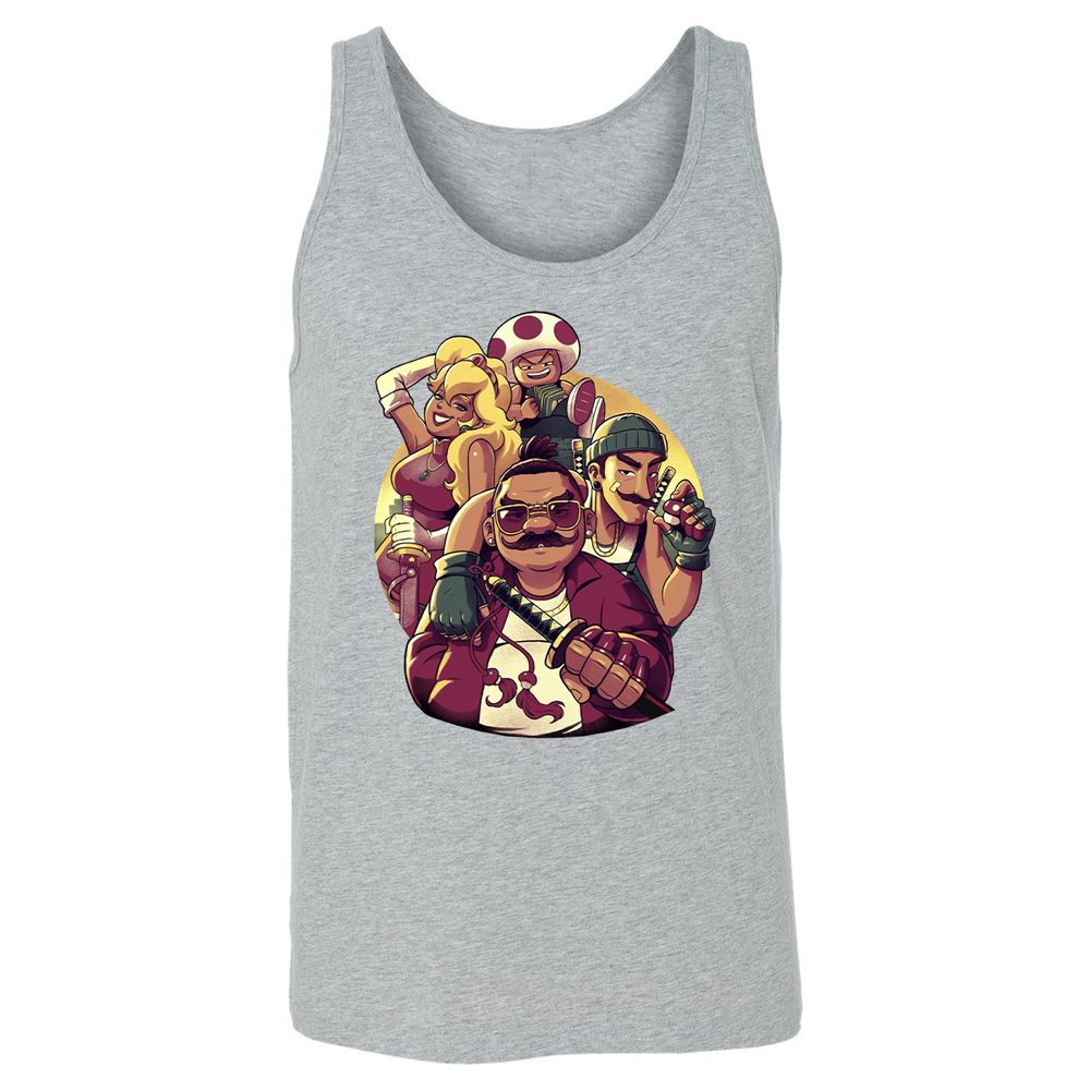 Unisex Jersey Tank - UDQEB1JH - Athletic Heather - 4