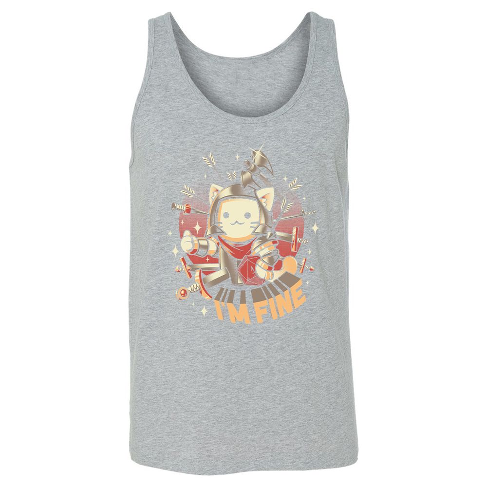 Unisex Jersey Tank - MPU1FGDU - Athletic Heather - 4