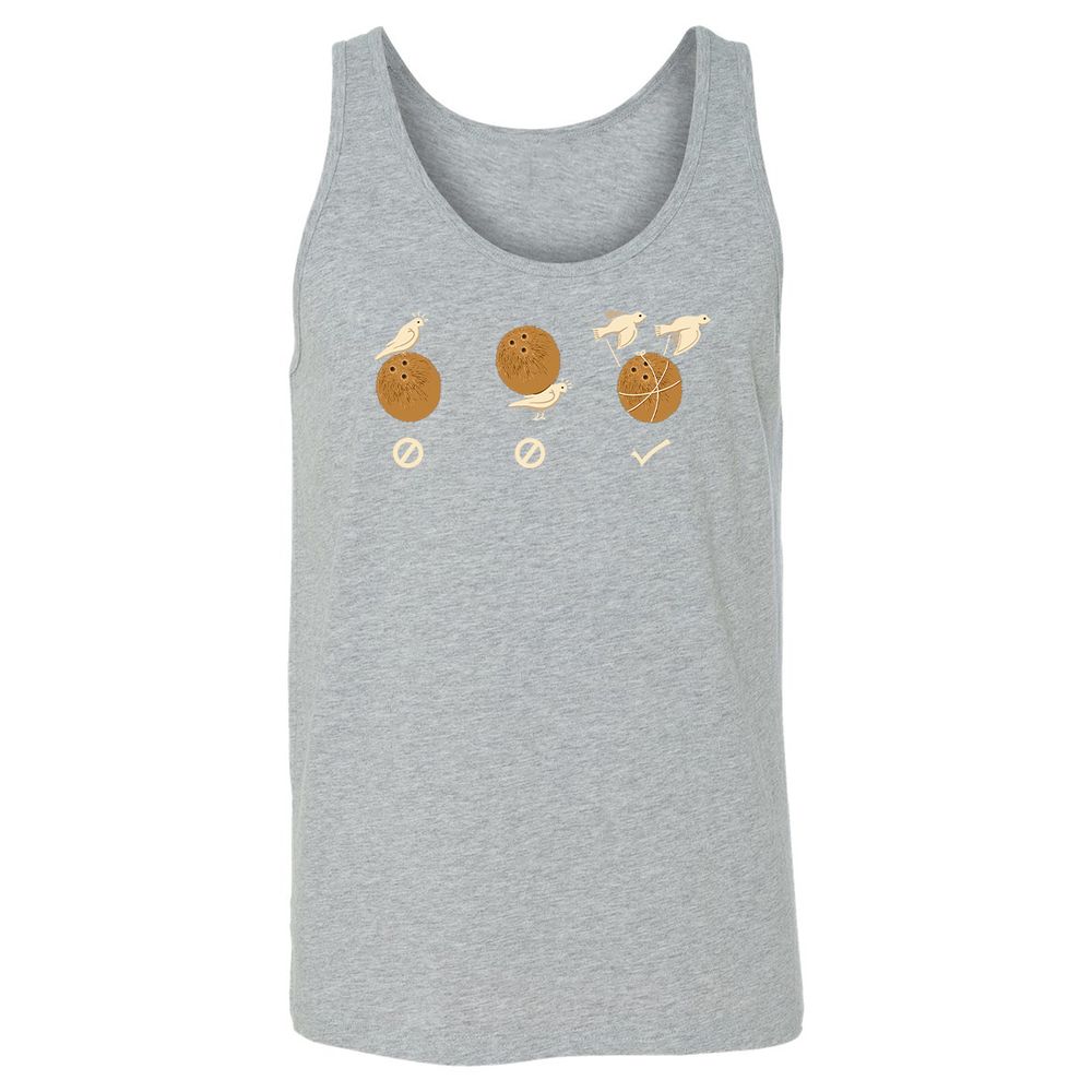 Unisex Jersey Tank - RSDV4GMW - Athletic Heather - 4