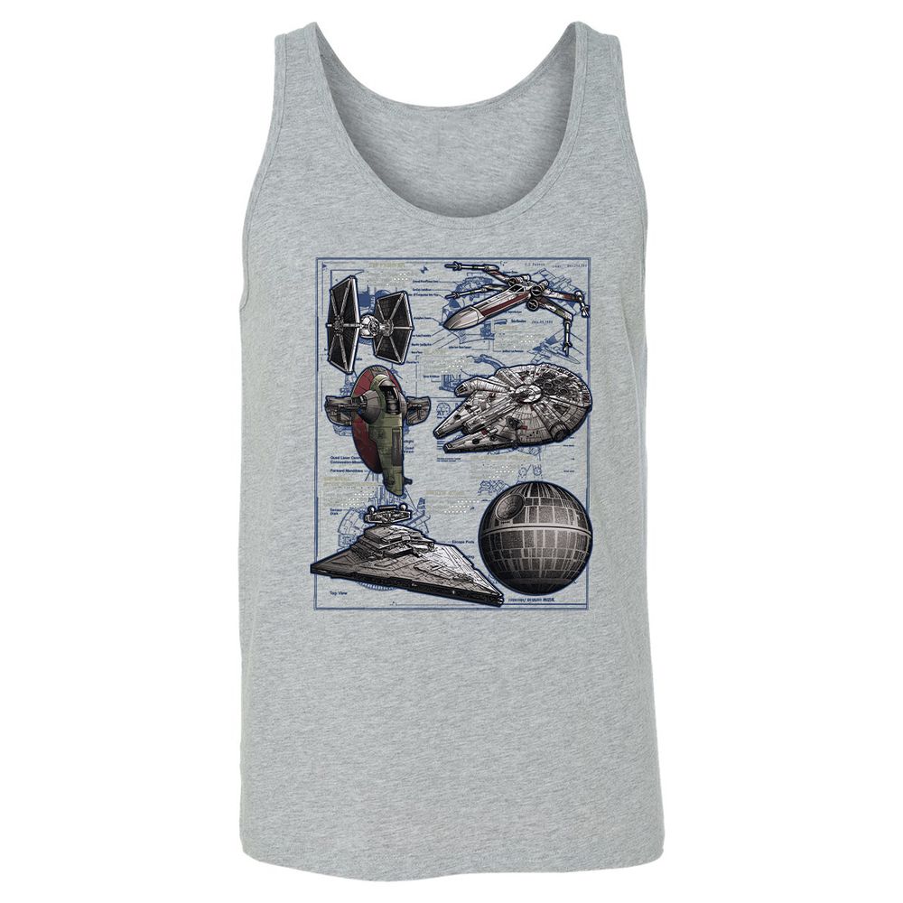 Unisex Jersey Tank - 18MW4JUB - Athletic Heather - 4