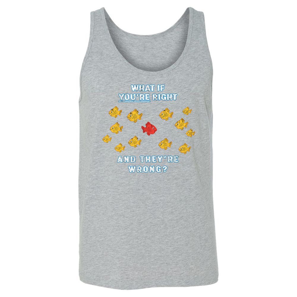 Unisex Jersey Tank - WPNR6KMC - Athletic Heather - 4