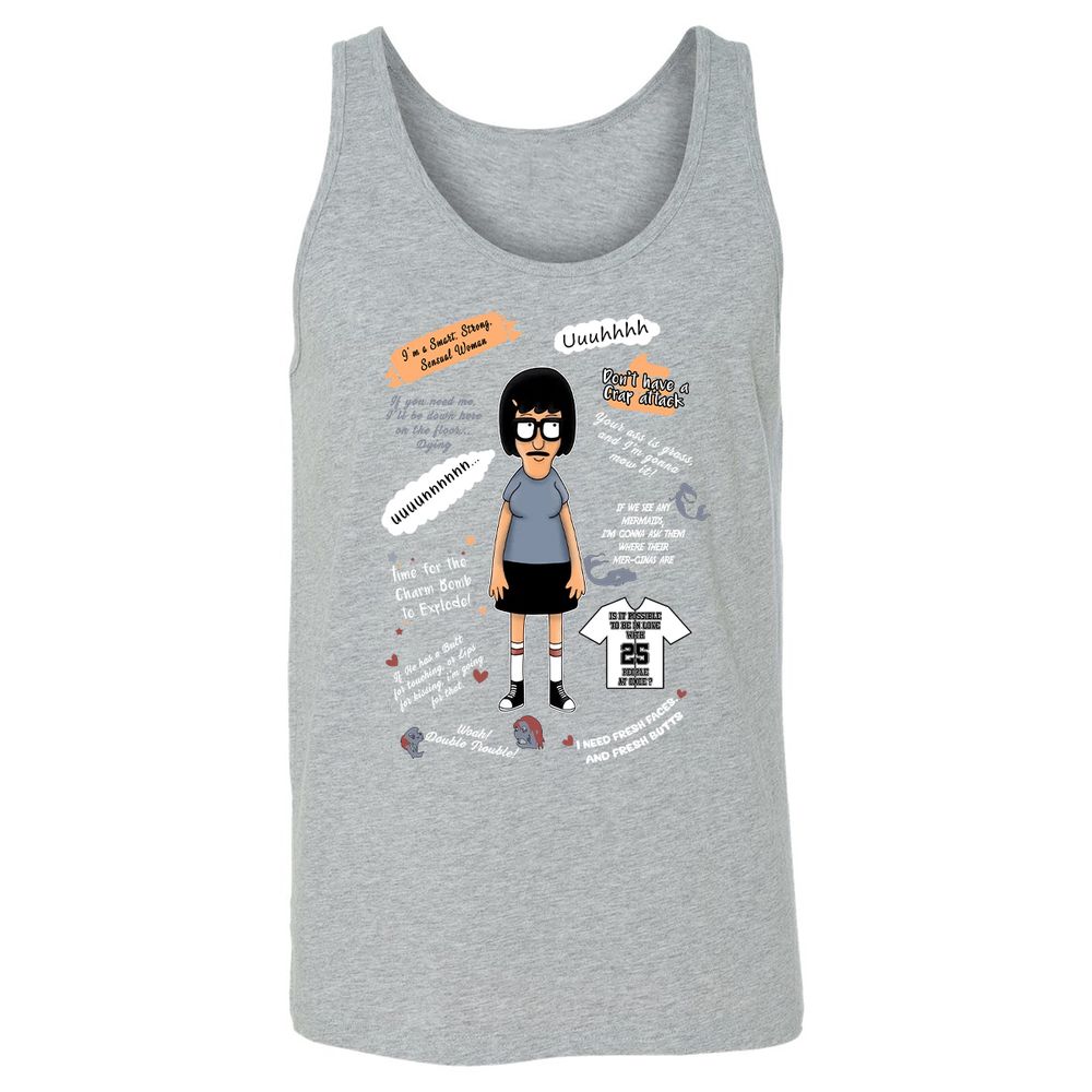 Unisex Jersey Tank - 9X2QMVES - Athletic Heather - 4