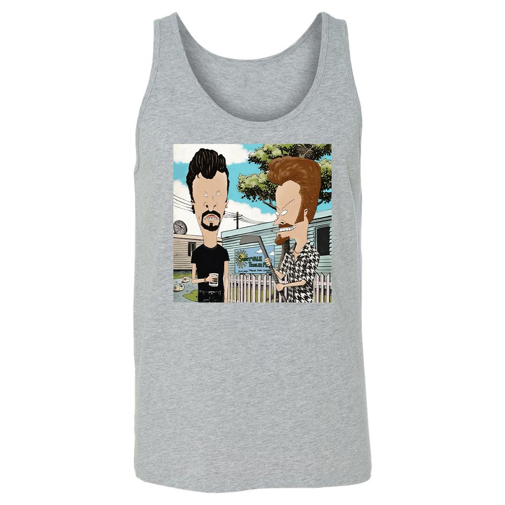 Unisex Jersey Tank - F8Y3M333 - Athletic Heather - 4