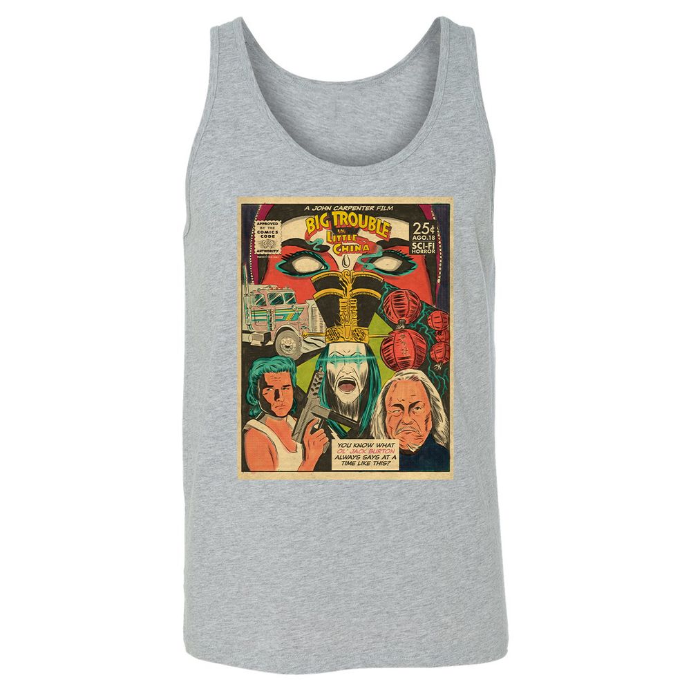 Unisex Jersey Tank - 9DB7TQLW - Athletic Heather - 4