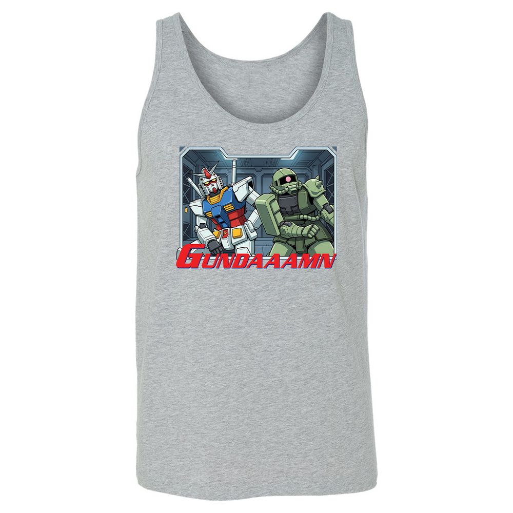 Unisex Jersey Tank - DKZ5N3ND - Athletic Heather - 4