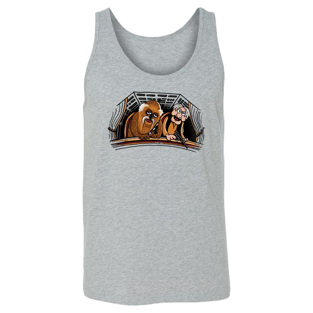 Unisex Jersey Tank - 4MDMRGFX - Athletic Heather - 4