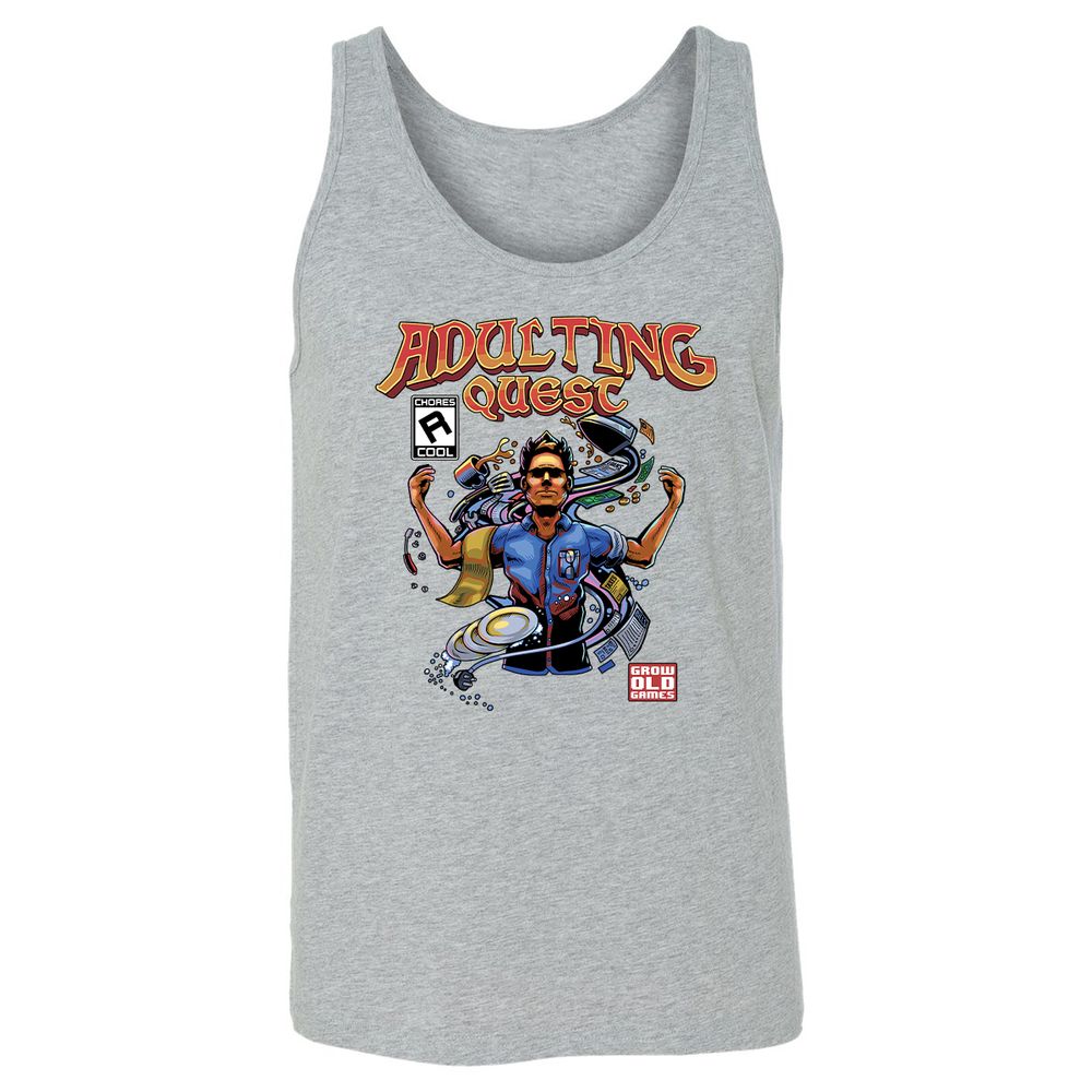 Unisex Jersey Tank - VUGLAHGK - Athletic Heather - 4