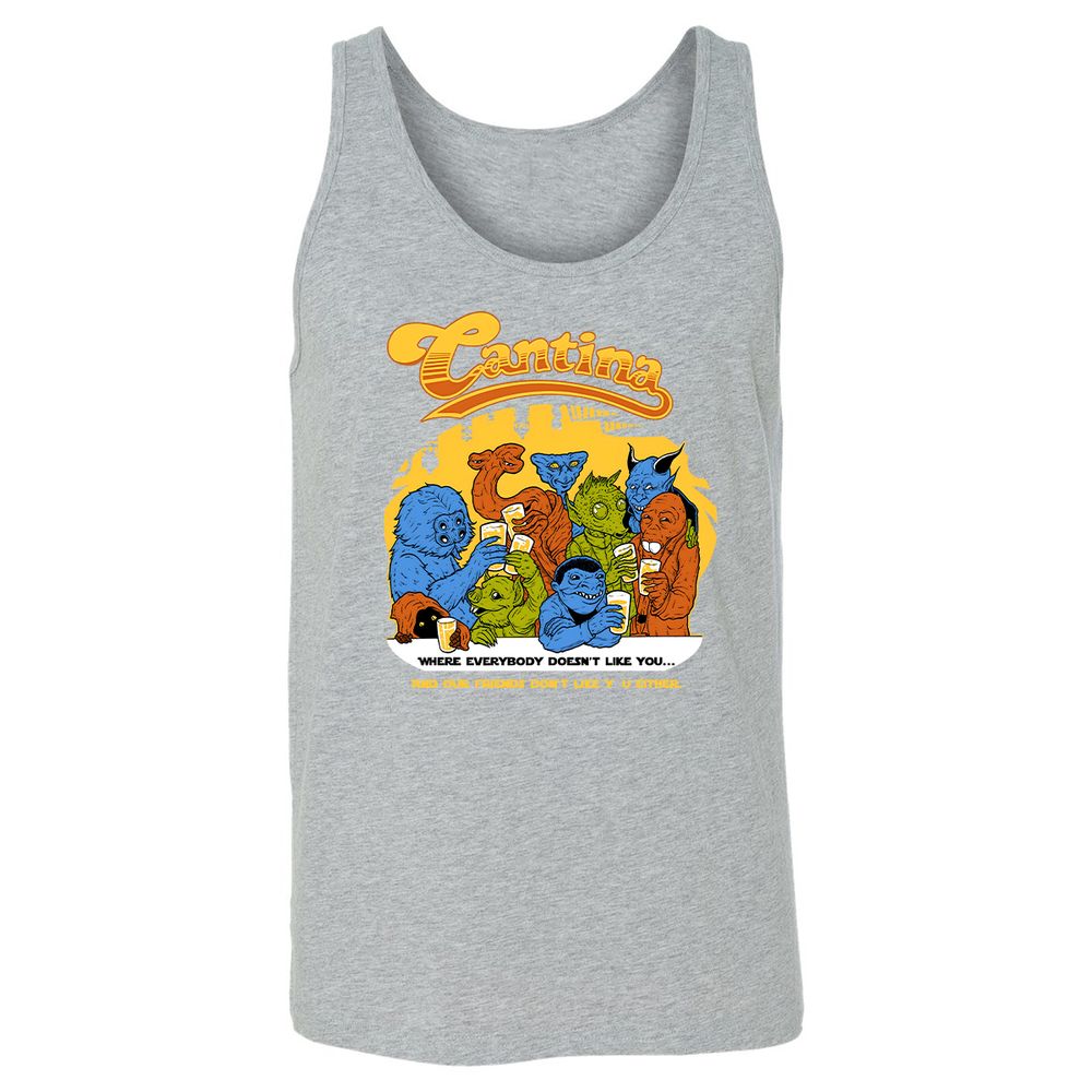 Unisex Jersey Tank - UVEN15DV - Athletic Heather - 4