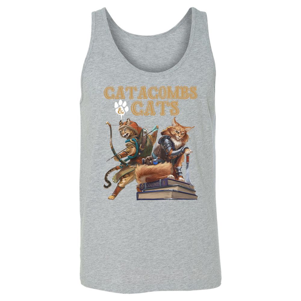 Unisex Jersey Tank - UKZ33DCF - Athletic Heather - 4